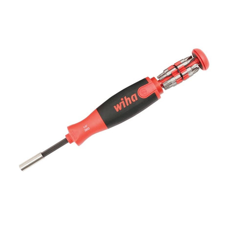 Wiha Ultra Driver 12-in-1 Slotted Phillips Torx Insert Bit Holder
