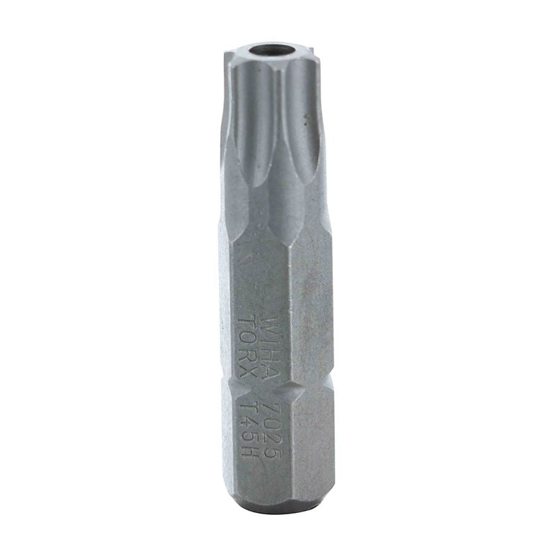 Wiha Security Torx Insert Bit 5/16 Dr T45s Pack of 10 Bits