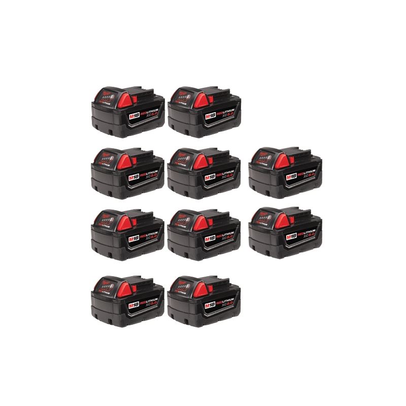 Milwaukee 48-11-1851 M18 REDLITHIUM XC5.0 Extended Capacity Battery (10 Pk)