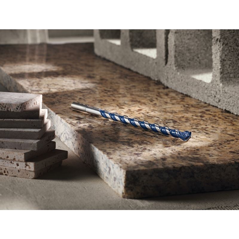 Bosch | HCBG03T 3/16 In. x 4 In. BlueGranite Turbo Carbide Hammer Drill Bits