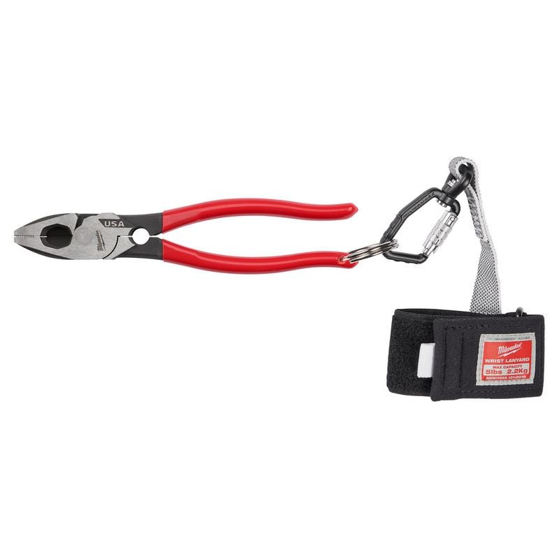 Milwaukee MT500T 9in Linemans Dipped Grip Pliers w/ Thread Cleaner (USA)