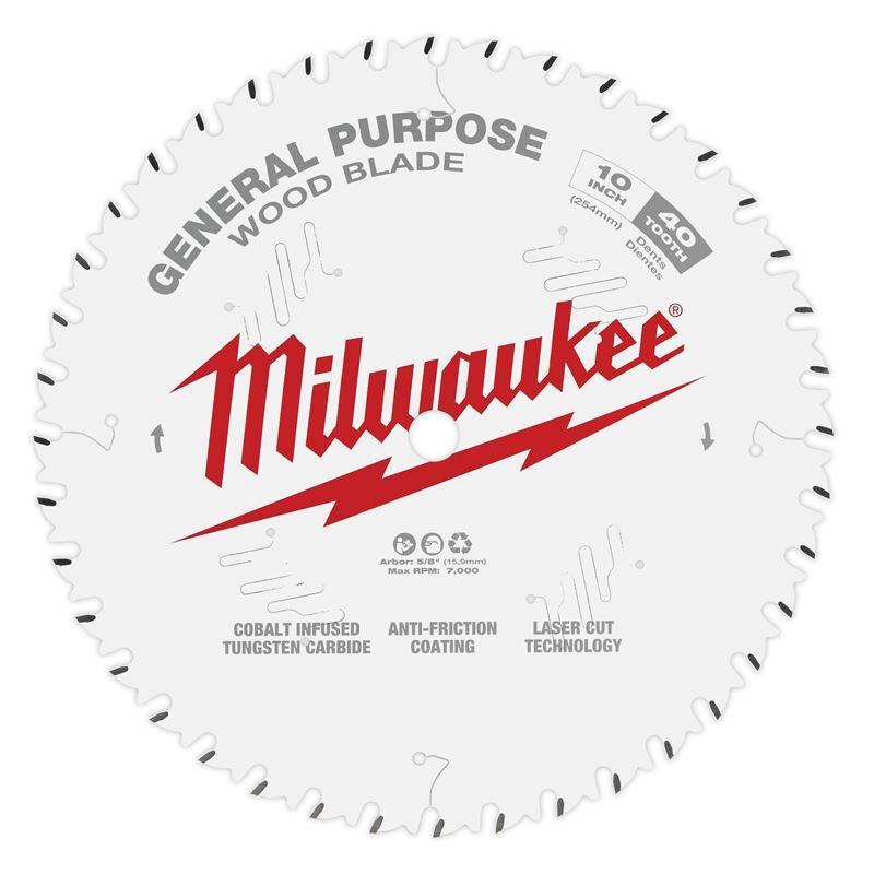 48-40-1024 10 in. 40 Tooth General Purpose Circular Saw Blade
