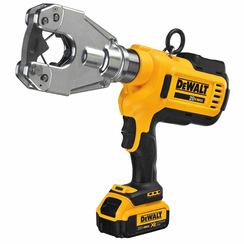 DEWALT DCE350M2 20V MAX* DIELESS CABLE CRIMPING TOOL KIT