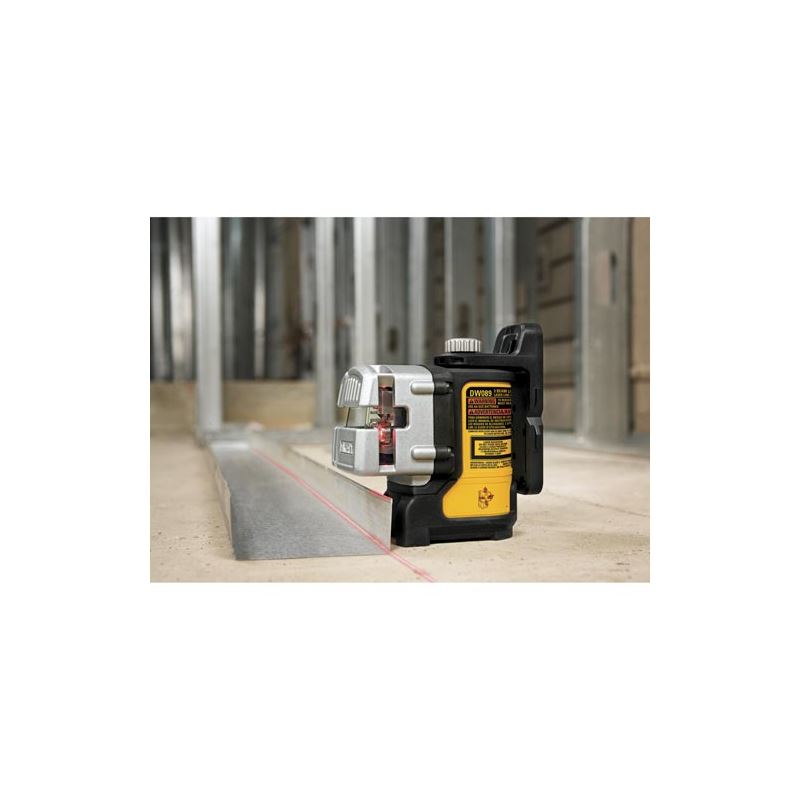 DEWALT | DW089K Self Leveling 3 Beam Line Laser