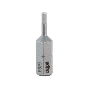 Wiha Hex Inch Insert Bit 5/64 x 25mm Pack of 10 Bits