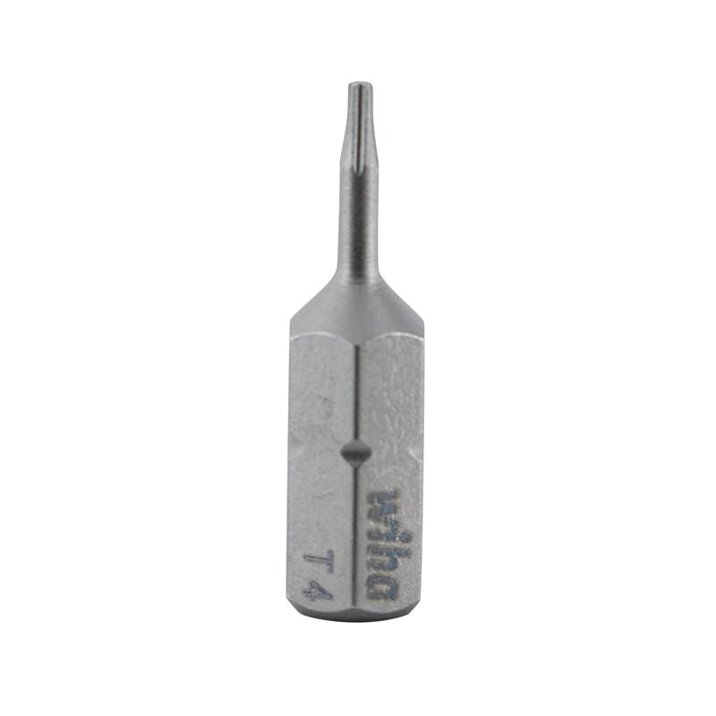 Wiha Torx Insert Bit T4 x 25mm Pack of 10 Bits