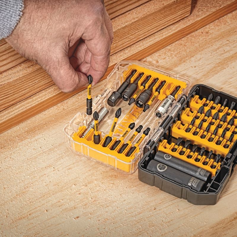 DEWALT DWA2T40IR FlexTorq IMPACT READY Screwdriving Bit Sets with ToughCase+ System