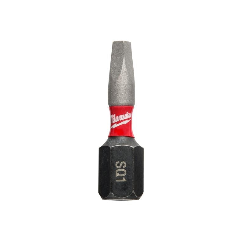 mILWAUKEE 48-32-4761 SHOCKWAVE 1in. Impact Square Recess #1 Power Bits