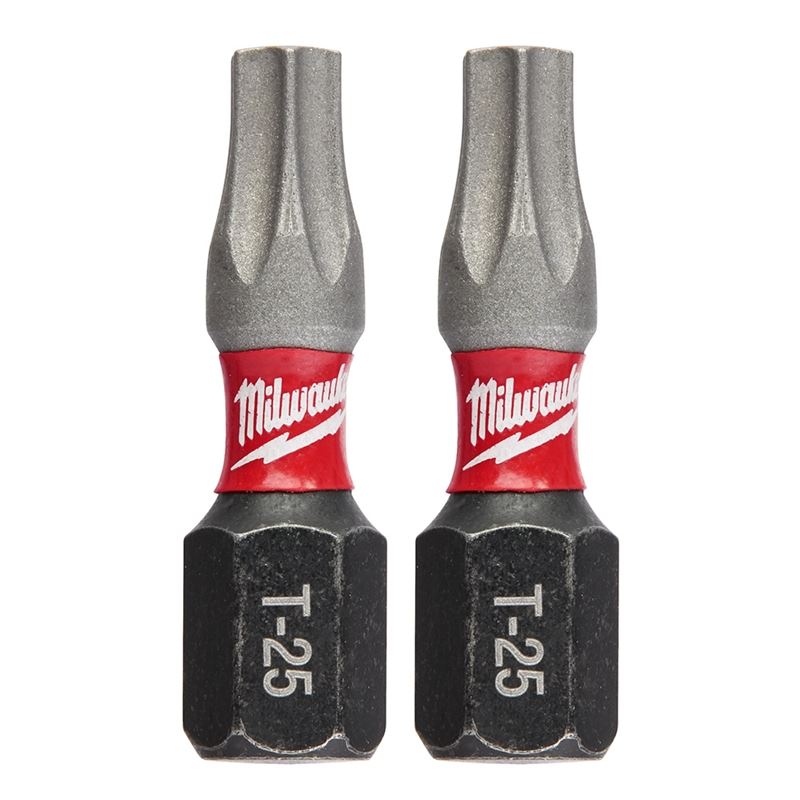 48-32-4436 SHOCKWAVE 2-Piece Impact Torx T25 Insert Bits (3 Pack)