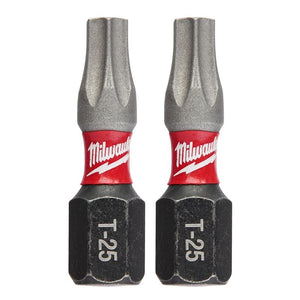 48-32-4436 SHOCKWAVE 2-Piece Impact Torx T25 Insert Bits (3 Pack)