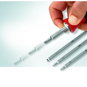 Wiha Drive-Loc VI Interchangeable Blade 32 Piece Set in Folding Wallet