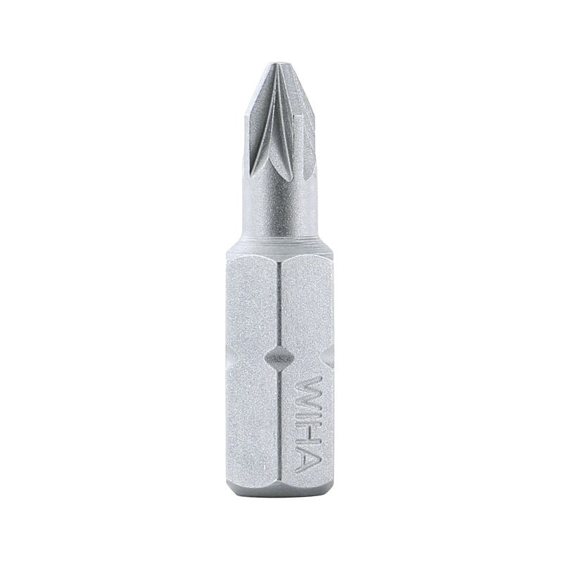 Wiha Terminator Impact Insert Bit Pozi #1 Pack of 2 Bits