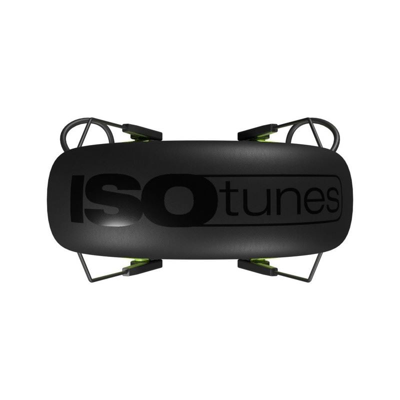 ISOtunes IT-46 AIR DEFENDER Bluetooth Earmuff - Black/Safety Green