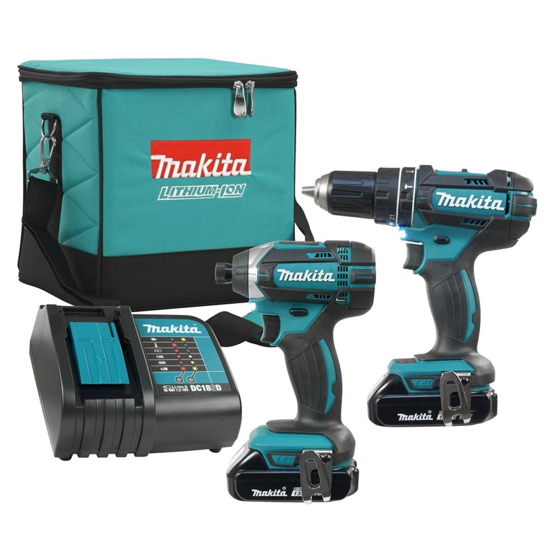 Makita DLX2131SY 18V LXT 2PC Combo 1.5Ah Kit
