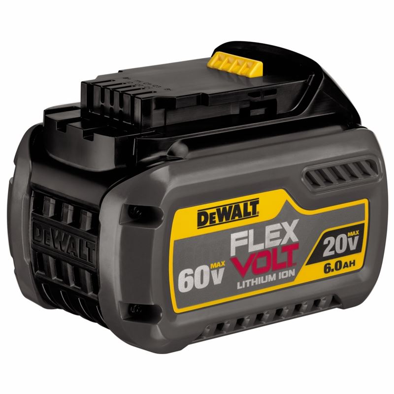 DEWALT Flexvolt DCB606 20V/60V MAX* FLEXVOLT 6.0 Ah BATTERY