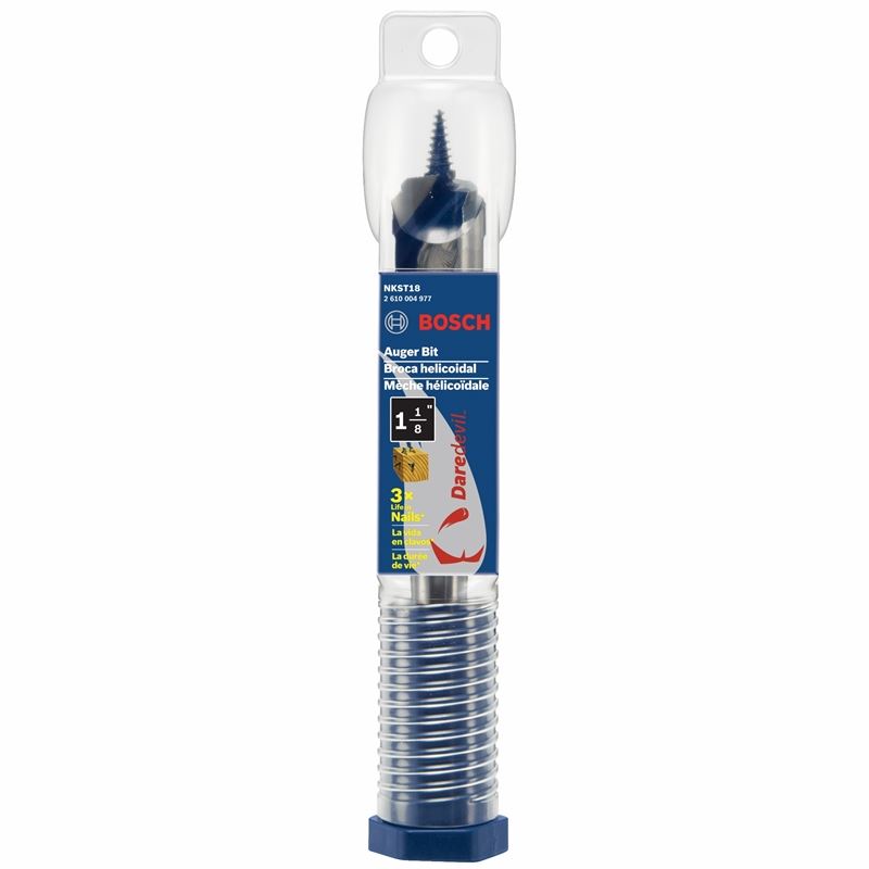 Bosch | NKST18 1-1/8 In. x 7-1/2 In. Daredevil Auger Bits