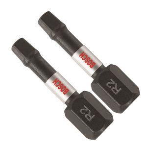 Bosch | ITSQ2102 2 pc. Impact Tough 1 In. Square #2 Insert Bits