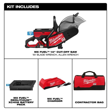 Milwaukee MX FUEL 14in Cut-Off Saw Kit