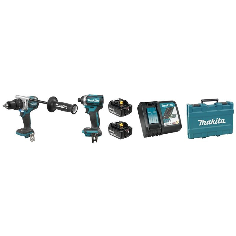 MAKITA DLX2175T 18V LXT 2PC Combo 5.0Ah Kit (DDF481Z / DTD154Z)