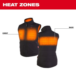 Milwaukee 334B-21 M12 Womens Heated AXIS Vest - Black