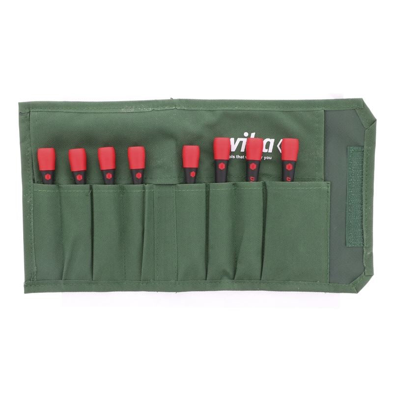 Wiha PicoFinish Precision Torx Screwdriver 8 Piece Set T1-T8 in Canvas Pouch