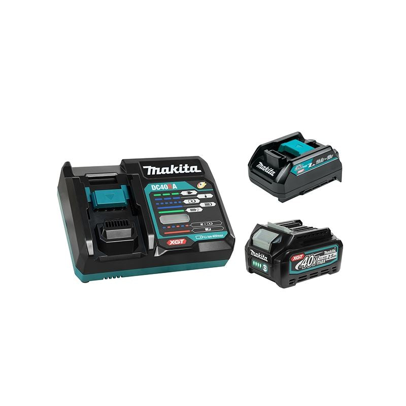 Makita T-04070 40V MAX XGT Li-Ion 2.5 Ah Starter Kit