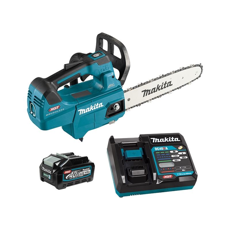 Makita UC003GM101 40V XGT 12in Top Handle  Chainsaw w/WetGuard (4.0Ah Kit)