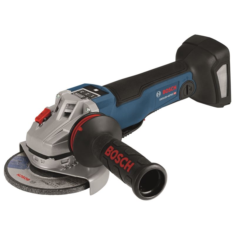 Bosch | GWS18V-45PSCB14 18V EC Brushless Connected 4-1/2 In. Angle Grinder Kit with No Lock-On Paddle Switch