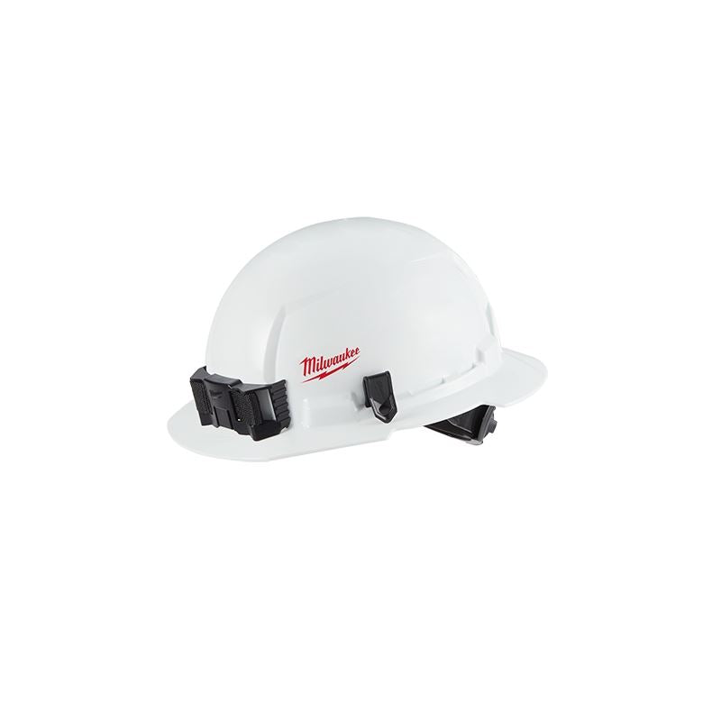 Milwaukee 48-73-1031 Full Brim Hard Hat with BOLT Accessories  Type 1 Class E (Small Logo)