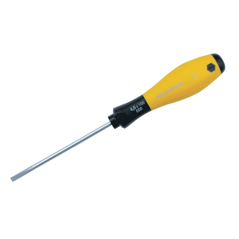 Wiha ESD SoftFinish Slotted Drivers 3.0mm