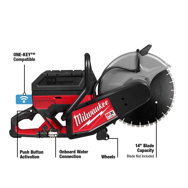 Milwaukee MX FUEL 14in Cut-Off Saw Kit
