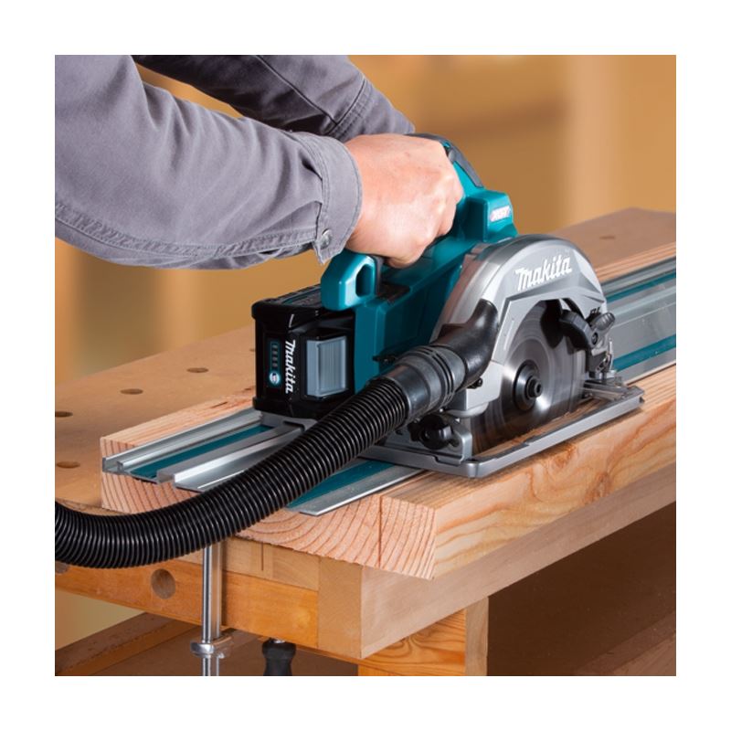 Makita HS004GZ XGT 40V MAX Li-Ion Brushless AWS 7-1/4" Circular Saw with Guide Rail Base