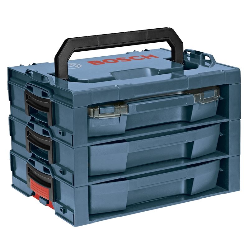 Bosch L-RACK Organizational shelf system with drawers and carry handle