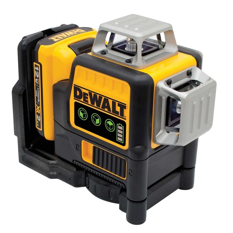 DEWALT DW089LG 12v 3 x 360 Green Line Laser