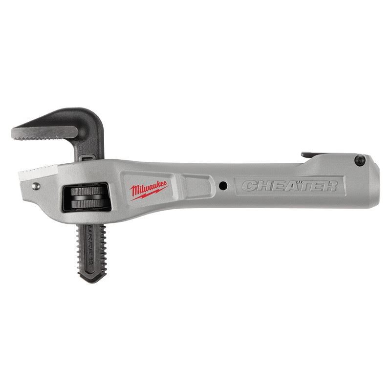 Milwaukee 48-22-7322 CHEATER Aluminum Offset Adaptable Pipe Wrench