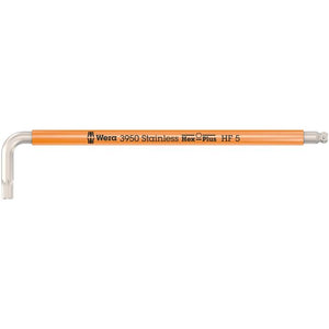Wera 05022695001 3950 Spkl Multicolour Hf L-Key, Metric, Stainless Steel, With Holding Function, 5 X 154 Mm