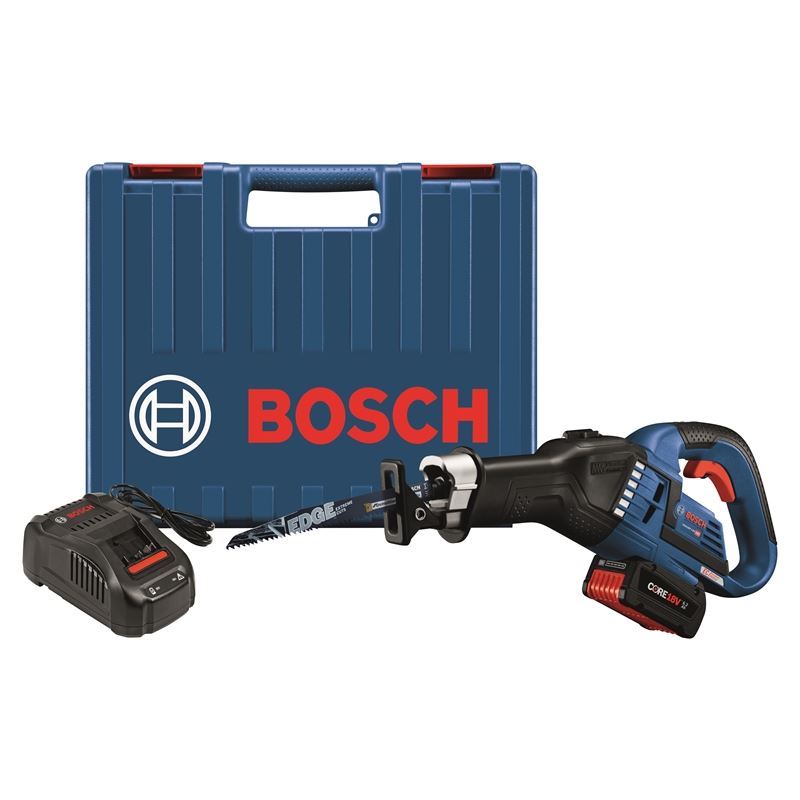 Bosch | GSA18V-125K14 18V EC Brushless 1-1/4 In.-Stroke Multi-Grip Reciprocating Saw Kit w/Battery | BFP