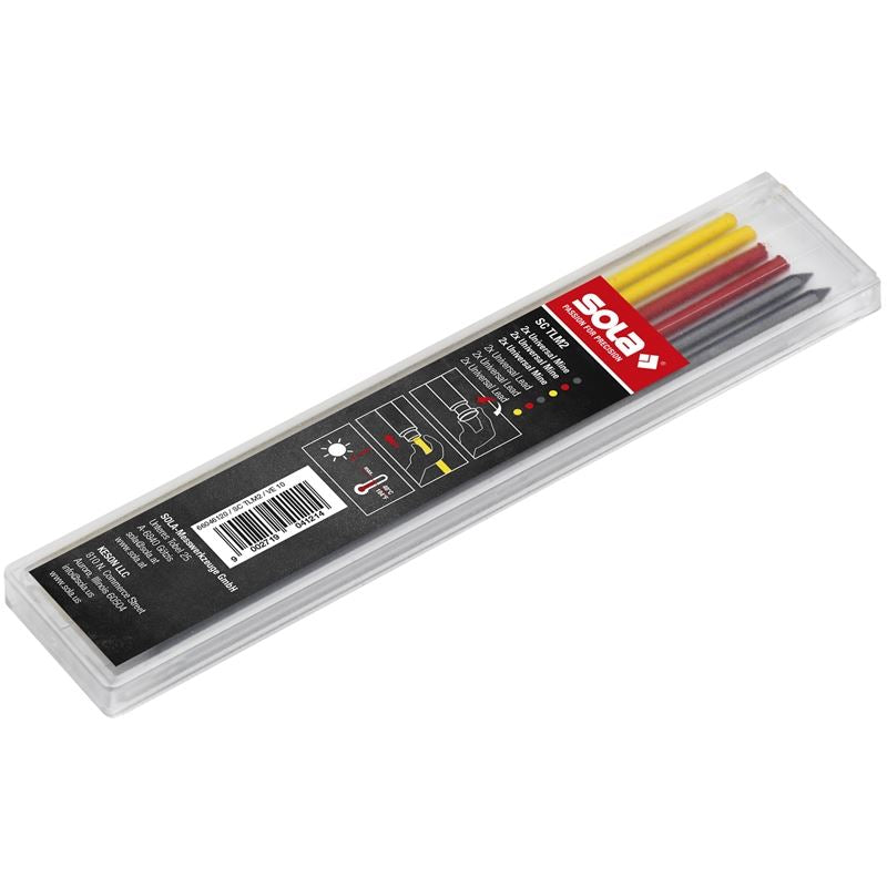 Sola Graphite Coloured Lead (6pack)