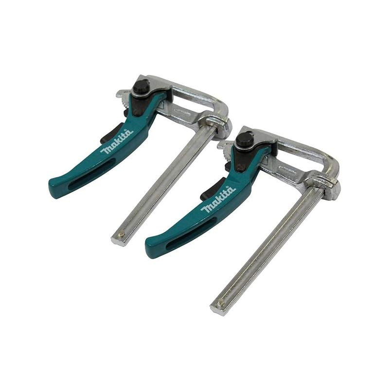 Makita 199826-6 Quick-Release Ratcheting Guide Rail Clamp Set