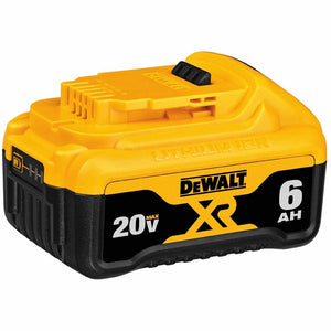 DEWALT DCB206 20V MAX PREMIUM XR 6.0Ah LITHIUM ION BATTERY PACK