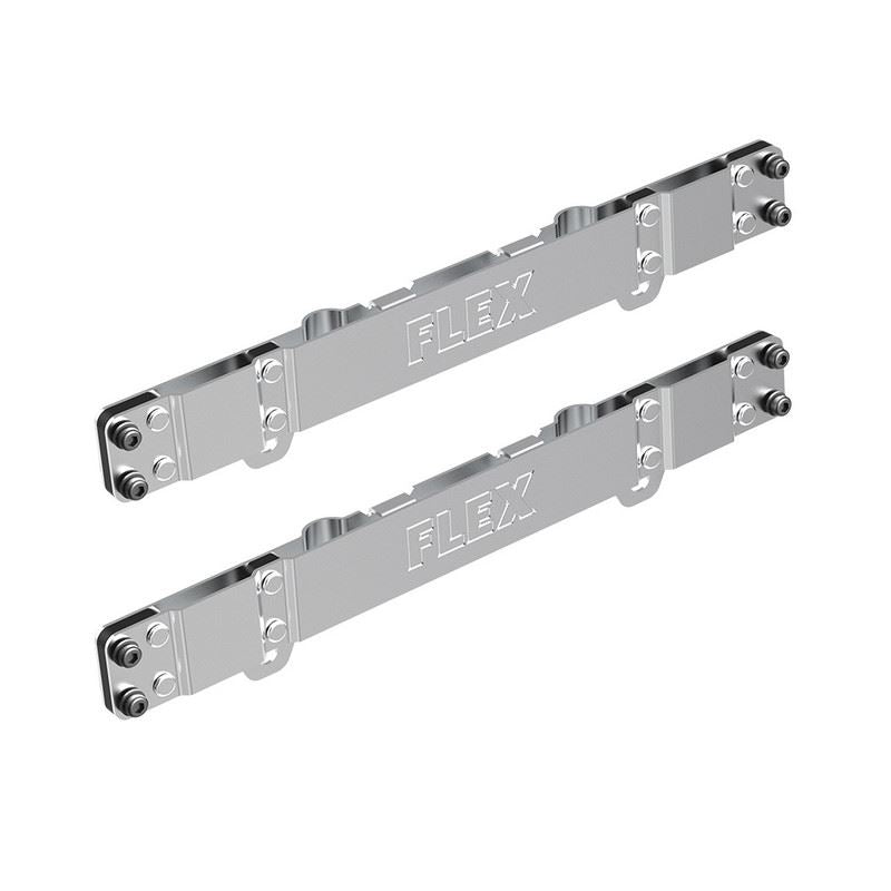 FLEX FS1604-2 STACK PACK SIDE TOOL RACK RAILS 2-PACK