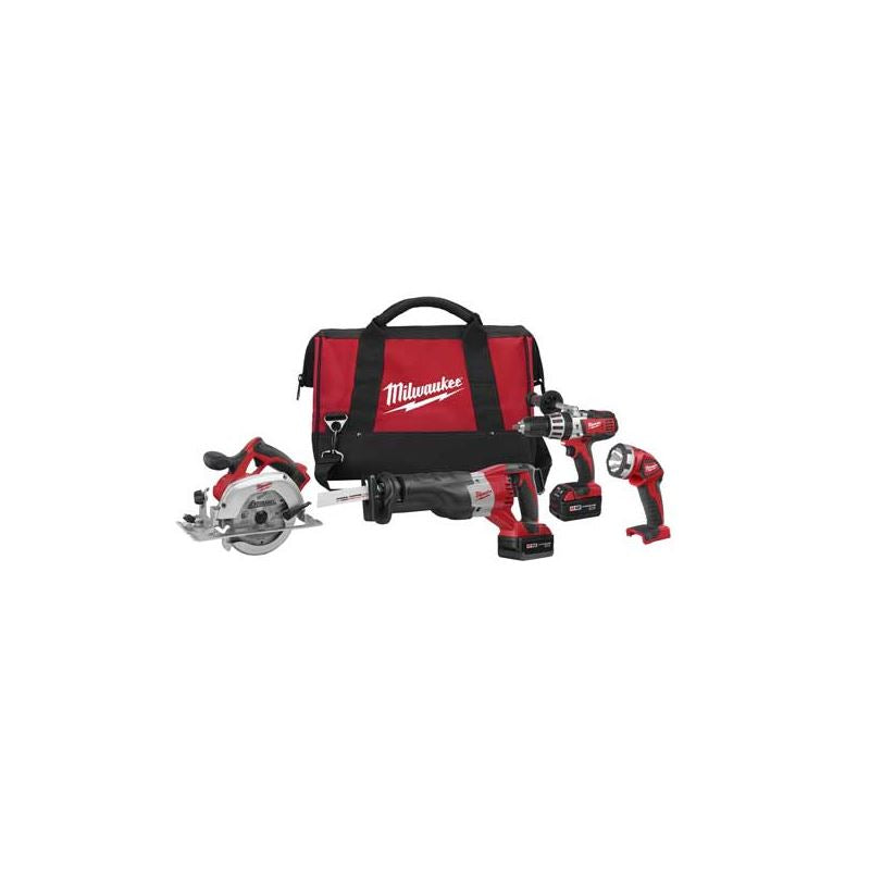 Milwaukee | 2690-24 M18â„¢ Cordless Lithium-Ion 4-Tool Combo Kit