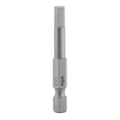 Wiha Hex Inch Power Bit 3/16 x 50mm Pack of 10 Bits