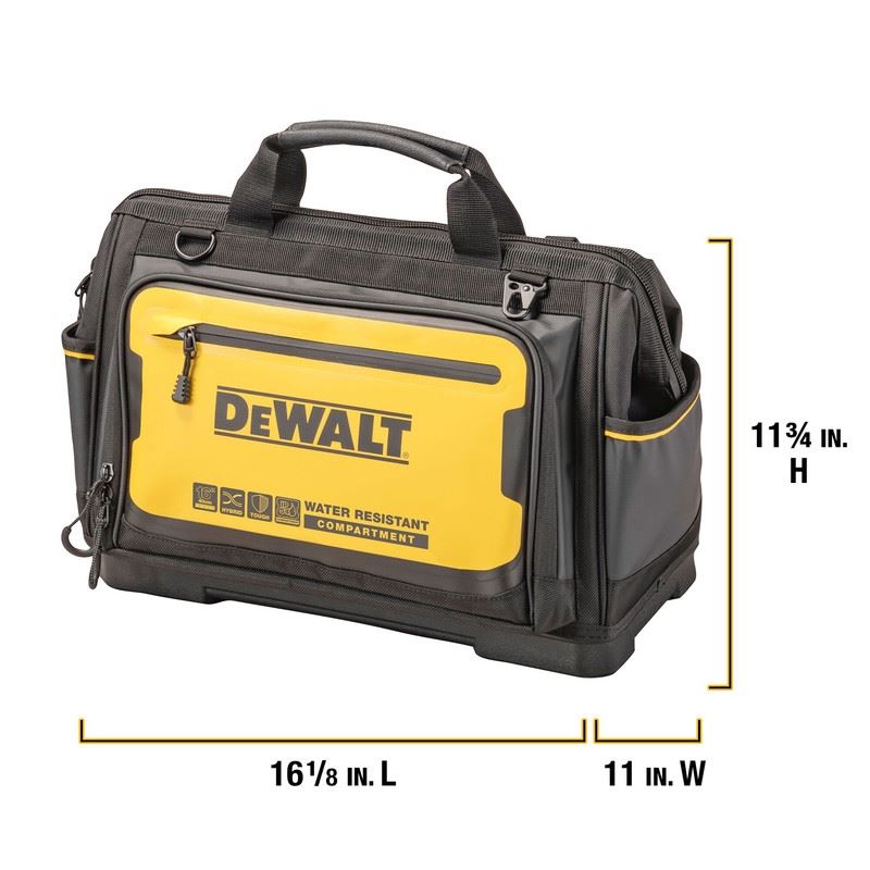 DEWALT DWST560103 16in PRO Open Mouth Tool Bag