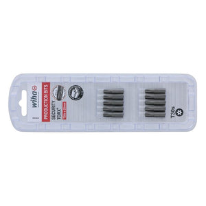 Wiha Security Torx Insert Bit T30s Pack of 10 Bits