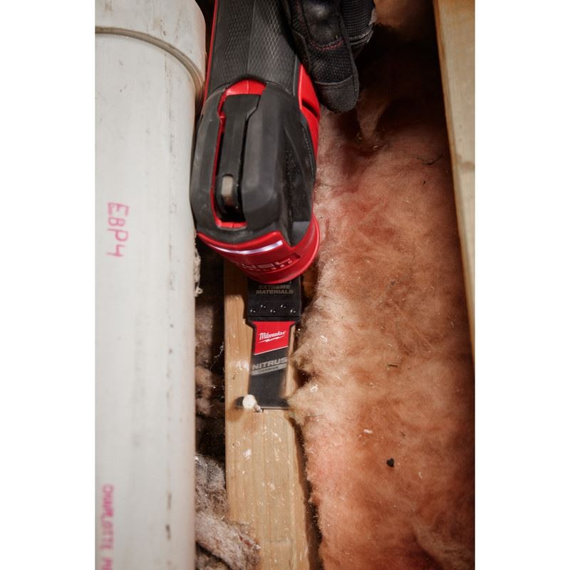 Milwaukee 49-25-1573 NITRUS CARBIDE Extreme Materials Universal Fit OPEN-LOK Multi-Tool Blade - 3pk