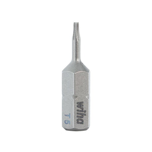 Wiha Torx Insert Bit T5 x 25mm Pack of 10 Bits