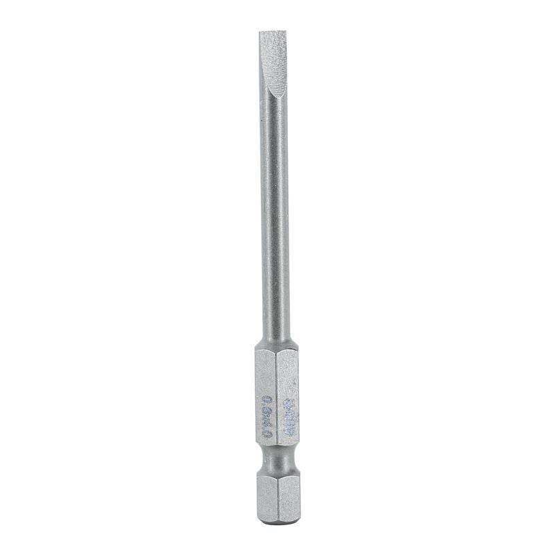 Wiha Slotted Power Bit 4.0 x 70mm Pack of 10 Bits