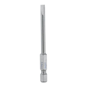 Wiha Slotted Power Bit 4.0 x 70mm Pack of 10 Bits