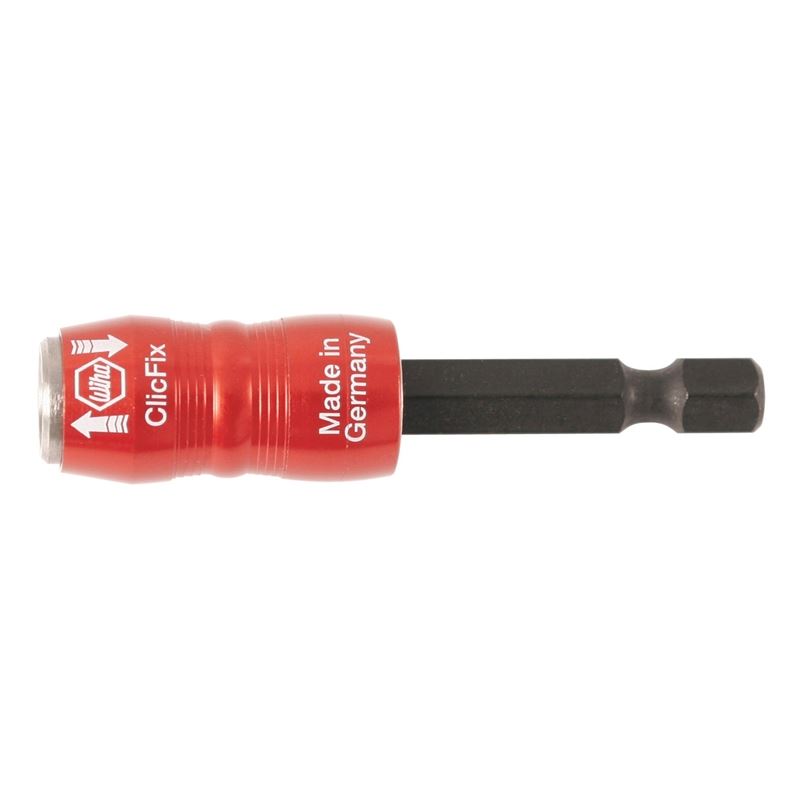 Wiha ClicFix 1/4in Insert Bit Holder Magnetic 2.9in Long